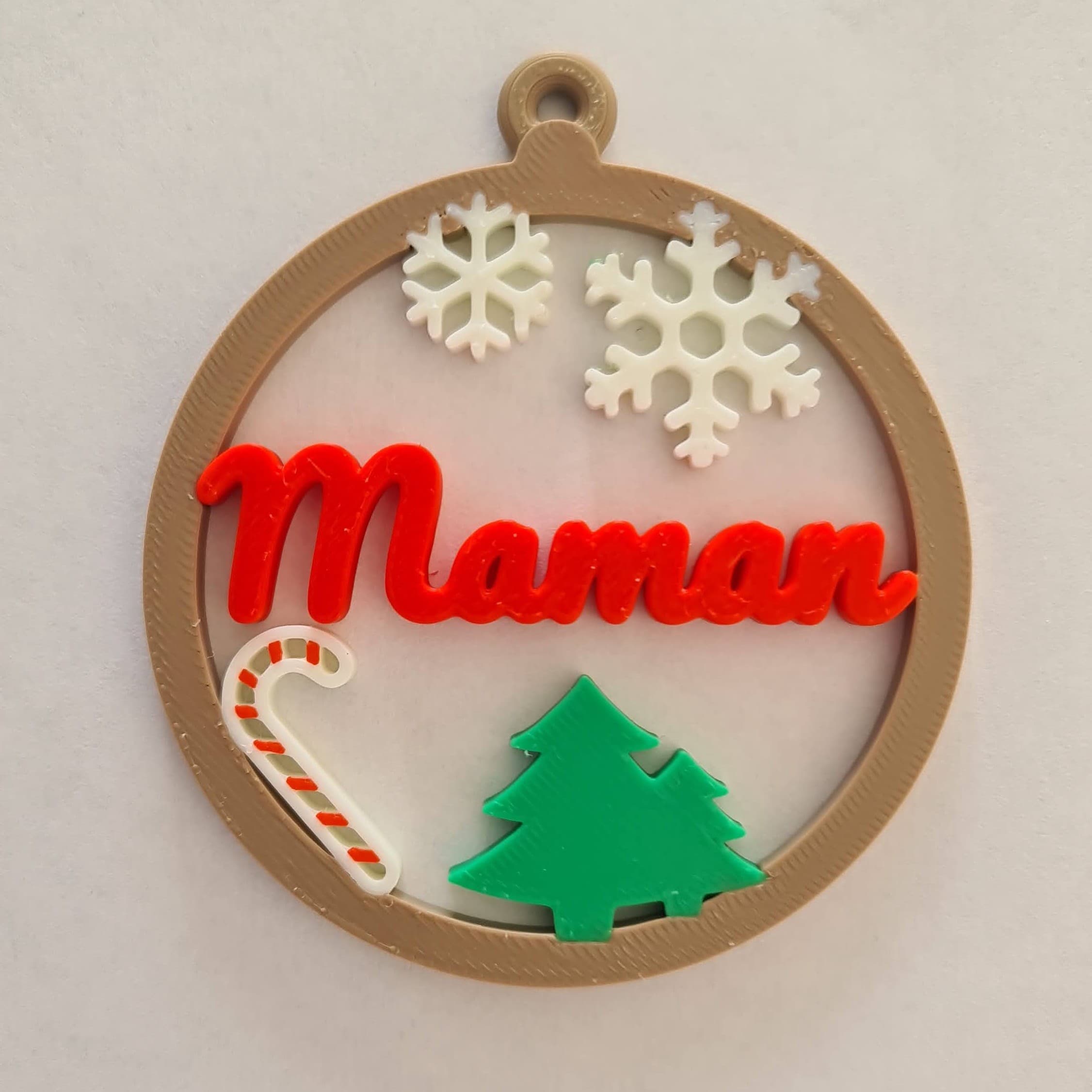 Déco personnalisée imprimée en 3D